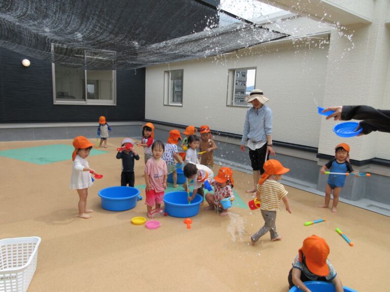 初めての水遊び～6月21日～