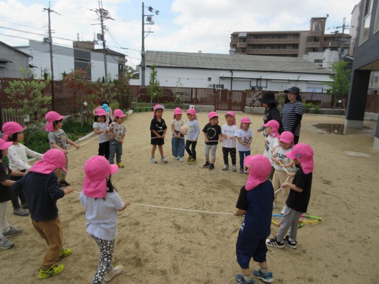 なにをしているのかな（そら組）