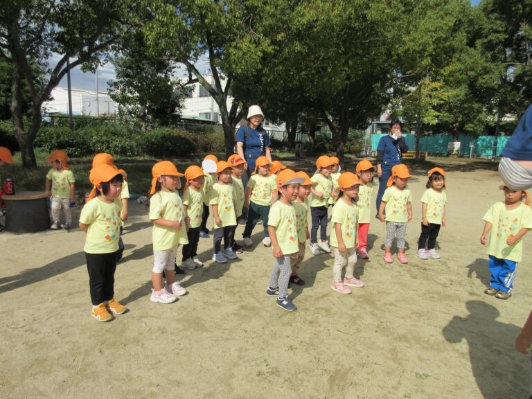 楽しかったね！お散歩遠足（にじ組）