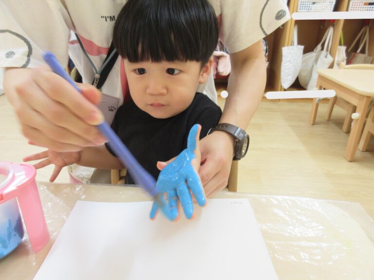 ハロウィン製作👻　（１歳　だいちぐみ）