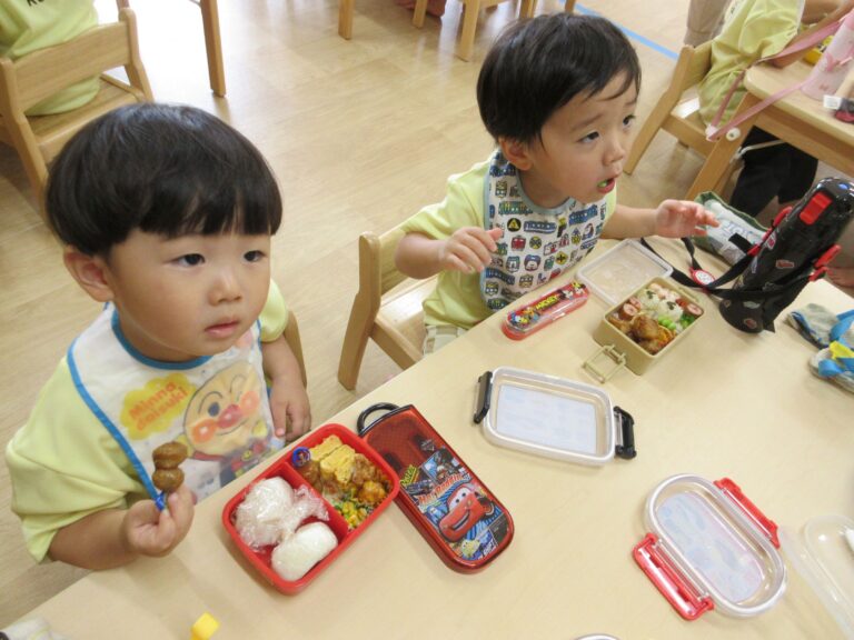 おいしかったおべんとう🍱✨（2歳　あめ組）