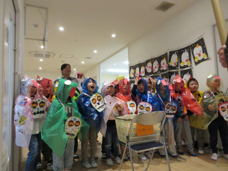 ハロウィンのようす