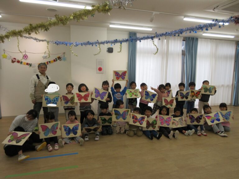 アート教室したよ🎨(4歳そら組)